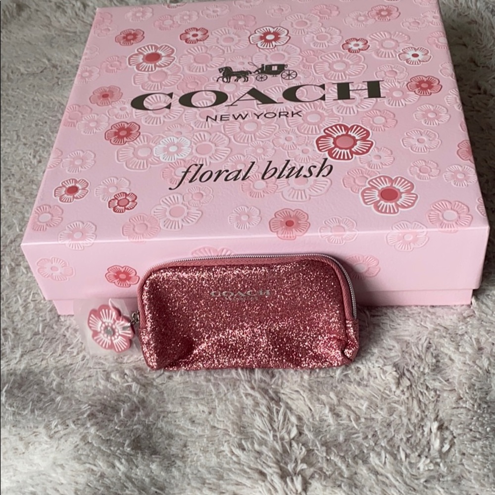 Mini cosmetic coach bag brand new
